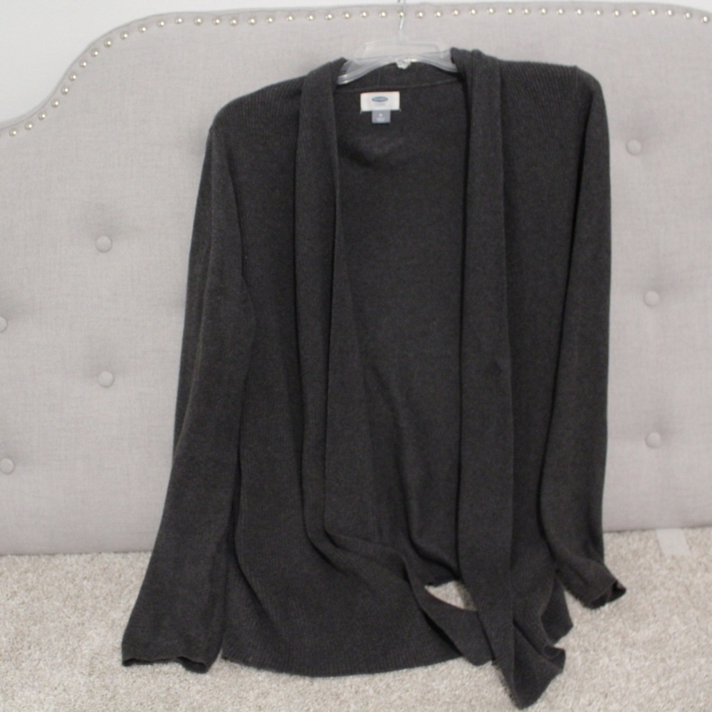 Gray Old Navy Cardigan